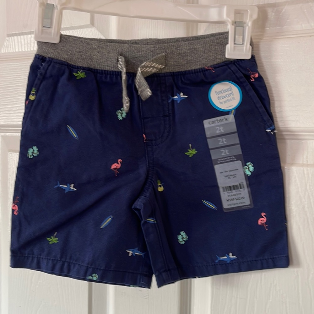 Navy blue short for boys